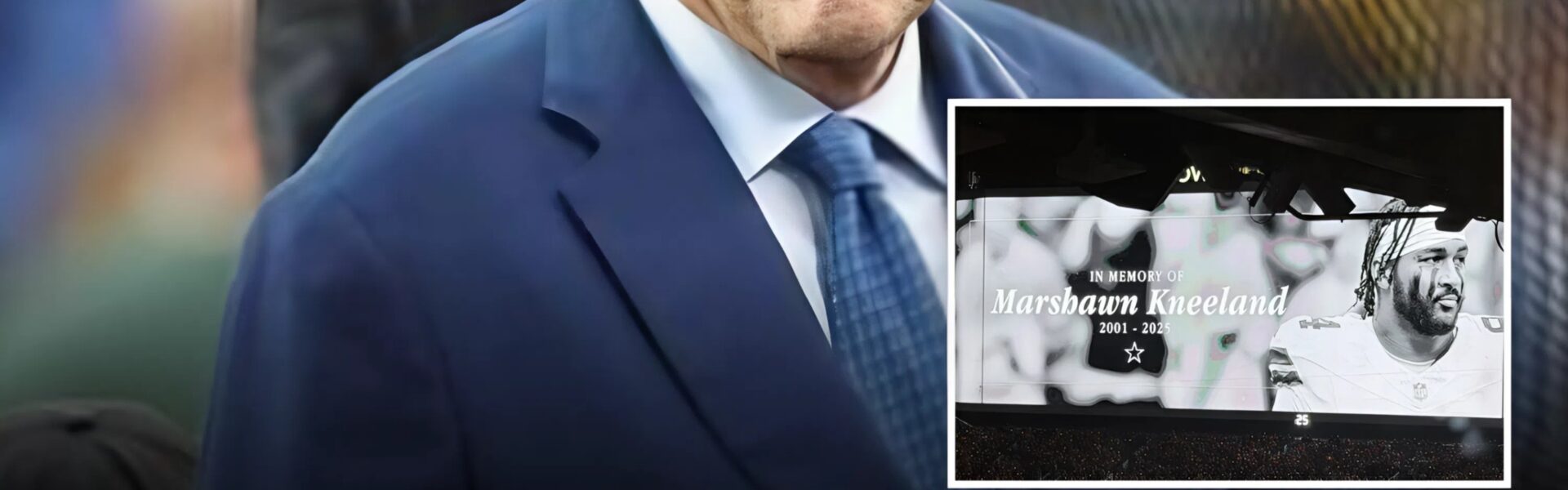 Jerry Jones Opens AT&T Stadium for Marshawn Kneeland Memorial — “No Ticket Needed for Family” 💙🏈