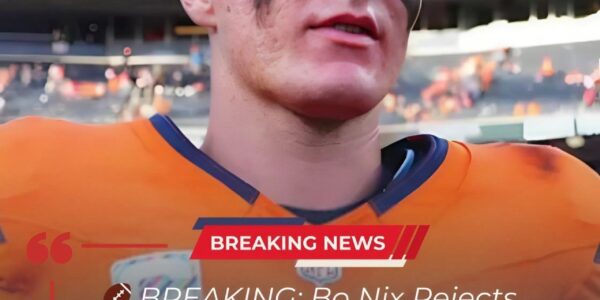 In an era when professional athletes are often judged by the size of their contracts and the flashiness of their endorsements, Bo Nix just made a statement that money can’t buy…