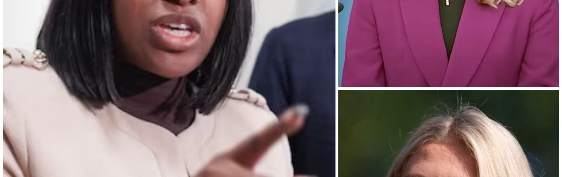 “YOU NEED TO BE SILENT!” — Karoline Leavitt’s Tweet Against Jasmine Crockett Backfires Spectacularly as She Reads Every Word on Live TV, Turning the Nation’s Eyes and Leaving the Studio in Absolute Silence!!