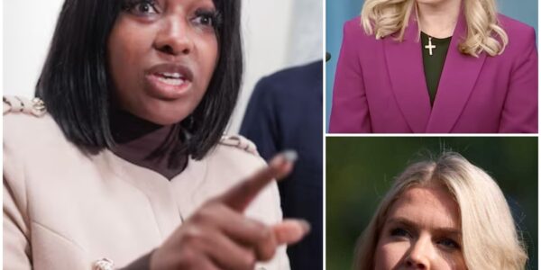 “YOU NEED TO BE SILENT!” — Karoline Leavitt’s Tweet Against Jasmine Crockett Backfires Spectacularly as She Reads Every Word on Live TV, Turning the Nation’s Eyes and Leaving the Studio in Absolute Silence!!