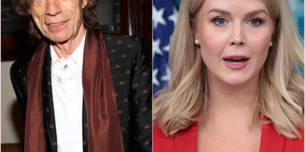 “YOU NEED TO BE SILENT!” — Karoline Leavitt’s Tweet Against Mick Jagger Backfires Spectacularly as He Reads Every Word on Live TV, Leaving the Studio in Absolute Silence