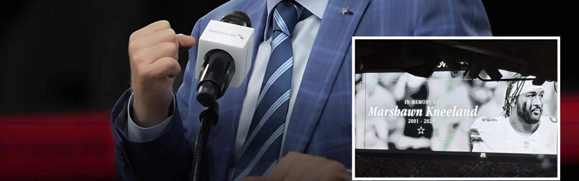 💙🏈 Jerry Jones Opens AT&T Stadium to Honor Marshawn Kneeland — “Family Doesn’t Need a Ticket to Say Goodbye.”