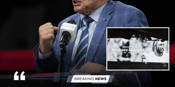 💙🏈 Jerry Jones Opens AT&T Stadium to Honor Marshawn Kneeland — “Family Doesn’t Need a Ticket to Say Goodbye.”