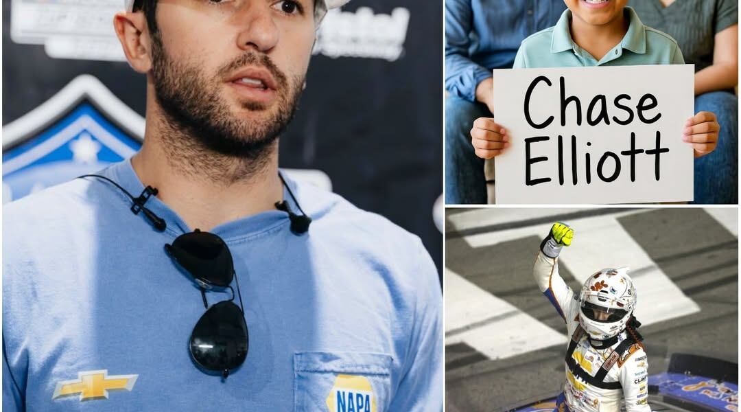 Chase Elliott secretly saves Texas child; meeting brings tears—one act beyond the racetrack.
