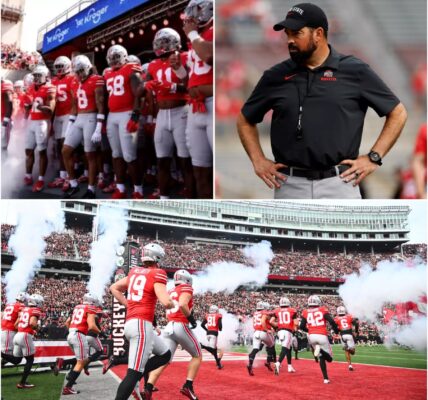 OFFICIAL: Ohio State Buckeyes starting lineup against Purdue Boilermakers. Ryan Day's bold defensive changes and offensive setup show that the strategist and the team's determination to win is extremely strong.
