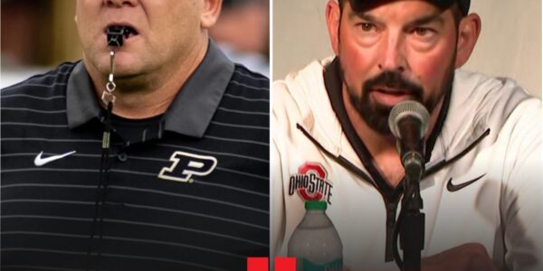 Coach Ryan Day responded sharply to Coach Purdue’s criticism and challenges. Everything will be paid back on the field, and we are smart enough to ignore those meaningless challenges.