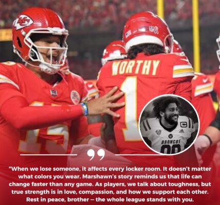 RESPECT AND BROTHERHOOD: Patrick Mahomes, Travis Kelce, and Xavier Worthy Leave Chiefs Practice to Attend the Funeral of Late Cowboys Star Marshawn Kneeland — “Some Bonds Go Beyond Jerseys”