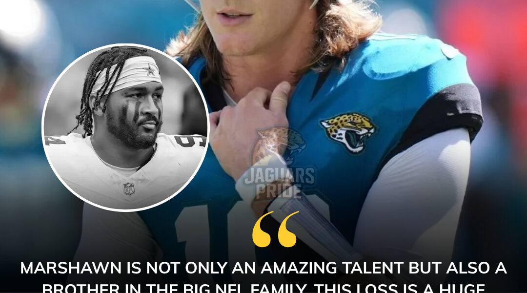 NFL SHOCK: Trevor Lawrence and the Jaguars’ Heart-Stopping Act After Marshawn Kneeland’s Tragic Death