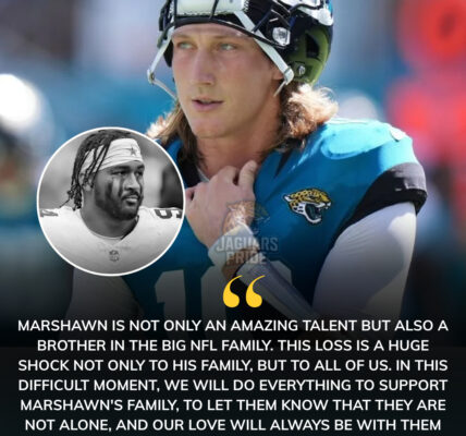 NFL SHOCK: Trevor Lawrence and the Jaguars’ Heart-Stopping Act After Marshawn Kneeland’s Tragic Death