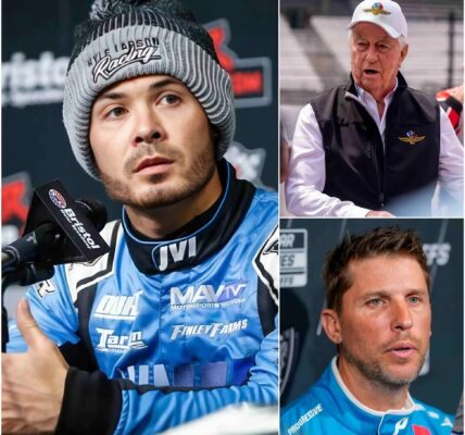 Roger Penske Just DROPPED the HAMMER on NASCAR Star Denny Hamlin after his accusation to Illegal Kyle Larson’s Win Race!