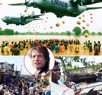 “WORLD IN SHOCK!” — Mick Jagger Secretly Sends Private Jet With $3 Million and 5 Tons of Food to Jamaica After Hurricane Melissa