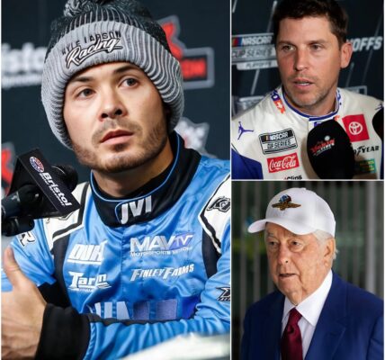 Roger Penske Just DROPPED the HAMMER on NASCAR Star Denny Hamlin after his accusation to Illegal Kyle Larson’s Win Race!
