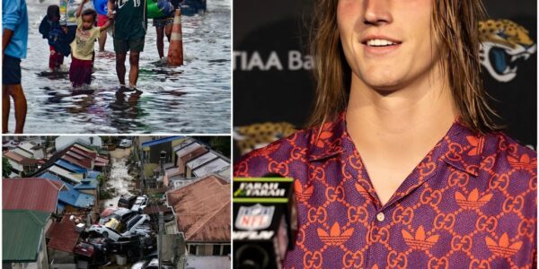 SHOCKING! Trevor Lawrence secretly donates $10M + 5 tons aid to typhoon victims — handwritten notes made families cry