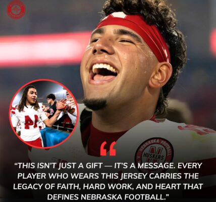 Passing the Torch: Dylan Raiola’s Emotional Tribute to TJ Lateef After Nebraska’s Gritty 28–21 Win Over UCLA