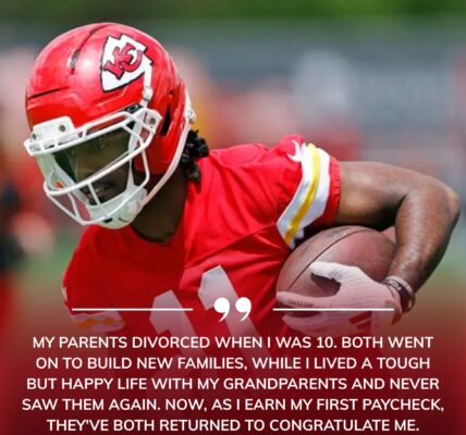 Chiefs Rookie’s Heartbreaking Story Before His NFL Breakthrough — “The Ones Who Left Came Back Too Late”