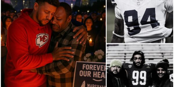 💔 “Give Me Back My Son, He’s Only 24.” — Patrick Mahomes’ Silent Act of Compassion at Marshawn Kneeland’s Funeral Brings America to Tears