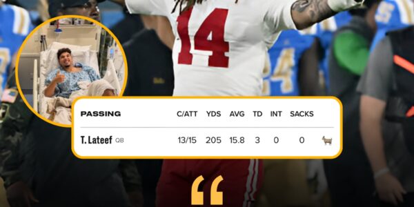 Brotherhood in Scarlet: TJ Lateef’s Emotional Tribute to Dylan Raiola After Nebraska’s 28–21 Win Over UCLA