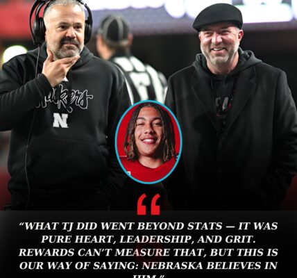 Rewarding Resilience: How Troy Dannen and Matt Rhule Backed TJ Lateef After Nebraska’s Gritty Win Over UCLA