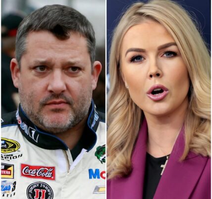 “YOU NEED TO BE SILENT!” — Karoline Leavitt’s Tweet Against Tony Stewart Backfires Spectacularly as He Reads Every Word on Live TV, Leaving the Nation in Stunned Silence