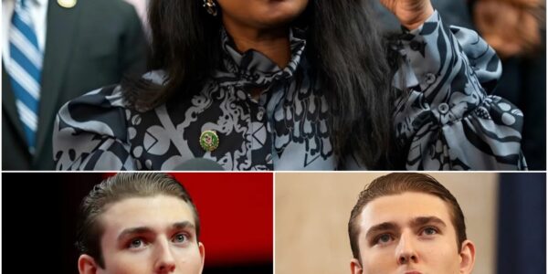 Barron Trump CHALLENGES Jasmine Crockett to an IQ TEST - 36 seconds later, she UNSEALED a letter that left him devastated...