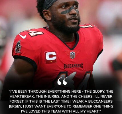 Chris Godwin broke down in tears after the final practice before game day a moment that left his teammates in stunned silence, and his words brought Buccaneers Nation to tears