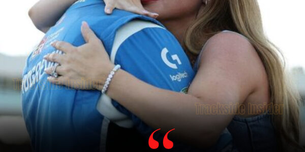 BREAKING: Denny Hamlin’s wife, Jordan Fish, finally spoke out after the NASCAR Cup Series finale — admitting Hamlin was “not okay” after days of angry fans attacking him online