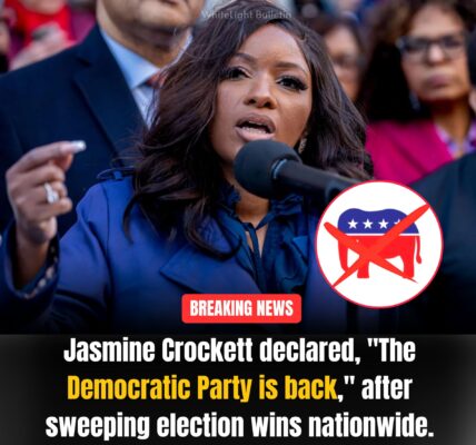 “The Democrats Are Back”: Inside Jasmine Crockett’s Triumphant Declaration After a Stunning Election Night