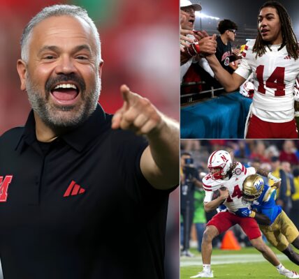 “You Believed in Us When No One Else Did” — Matt Rhule’s Triumph Beyond the Scoreboard After Nebraska’s Win Over UCLA