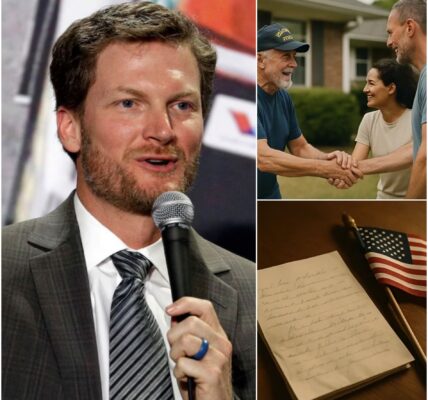 UPDATE: The photos of Dale Earnhardt Jr. clutching Michal Pudelka’s letter went viral, but what came next wasn’t in any press release