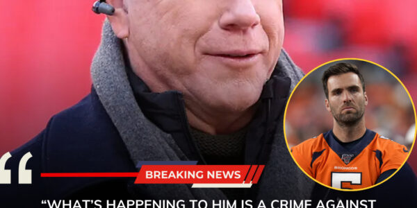 Boomer Esiason Breaks His Silence: “What’s Happening to Joe Flacco Is a Crime Against Football”