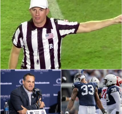 BREAKING NEWS: Referee Jason Autrey has officially apologized to Penn State fans and the team following the controversial