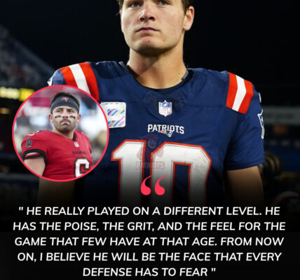 From Rivals to Icons: Baker Mayfield Acknowledges Drake Maye as the Future of the NFL
