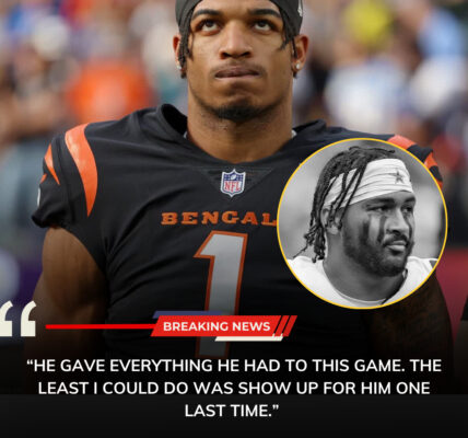 “Ja’Marr Chase’s Quiet Journey: Why the Bengals Star Drove Hours in Silence to Honor a Fallen Rival — A Gesture That Moved the Entire NFL.”