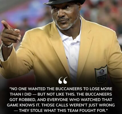 BREAKING: NFL LEGEND DERRICK BROOKS SPEAKS OUT — Calls for REFEREE INVESTIGATION After Tampa’s Controversial Loss to the Patriots