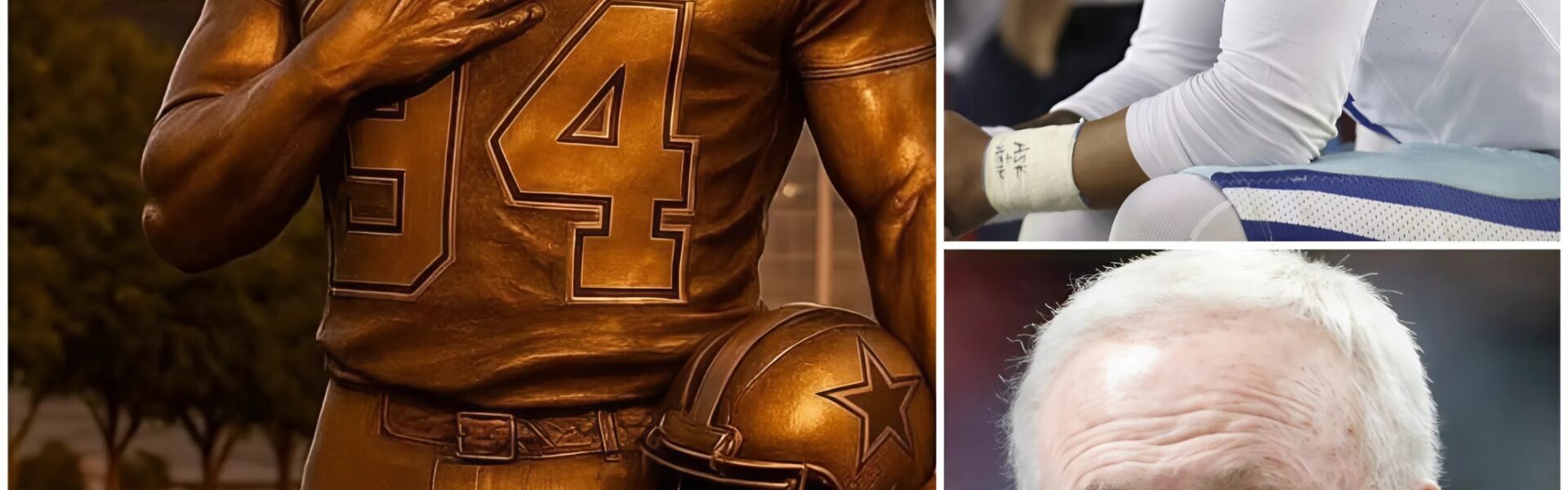 A Promise Cast in Bronze: Dak Prescott and Jerry Jones Unite to Honor Marshawn Kneeland’s Legacy