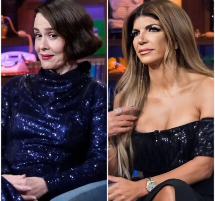 “Sarah Paulson shocks Bravo world: ‘Teresa Giudice is the most overrated housewife’ – fans react angrily, the internet explodes over her bold statement!”