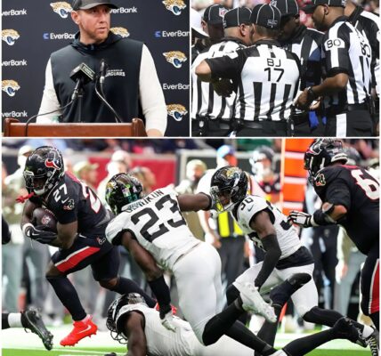BREAKING NEWS: Entire Officiating Crew Suspended Amid Controversy Following Jacksonville Jaguars vs. Houston Texans Clash