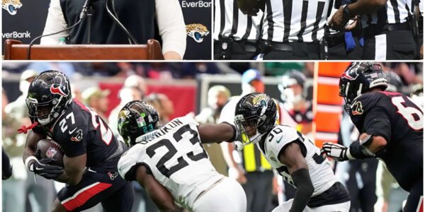 BREAKING NEWS: Entire Officiating Crew Suspended Amid Controversy Following Jacksonville Jaguars vs. Houston Texans Clash
