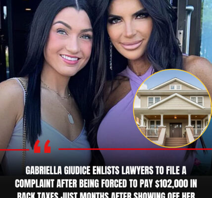 Gabriella Giudice enlists lawyers to file a complaint after being forced to pay $102,000 in back taxes just months after showing off her new $900,000 home for her birthday