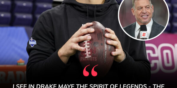 Troy Aikman Delivers Verdict on Drake Maye After Win Over Buccaneers – and the Young QB’s Reaction Convinces the Entire NFL a New Era Has Begun