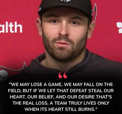 From Superstar to ‘Hero’ after the defeat, Baker Mayfield ignited the locker room following the 23-28 loss to the Patriots with his emotional message