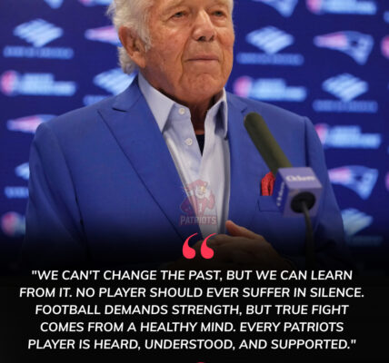 Patriots Owner Robert Kraft to Launch Mental Health Initiative for Players – “No One Should Ever Suffer What Marshawn Kneeland Went Through” – Pledging to Boost Both Mental Strength and Team Unity