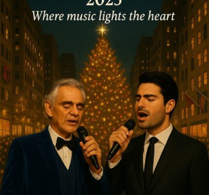 Andrea Bocelli and Matteo Bocelli to Co-Host “Christmas in Rockefeller Center” 2025: A Night of Music, Faith, and Family Magic