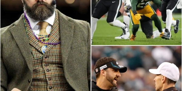 BREAKINGNEWS: Jason Kelce sparks fiery debate after calling out referee bias in Eagles’ tense Week 10 victory over Packers