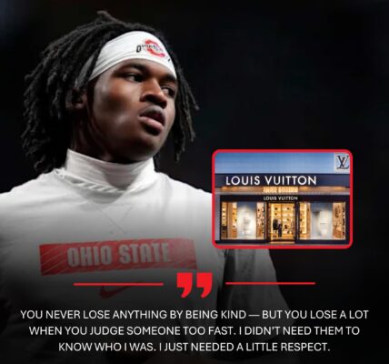 BREAKINGNEWS: Jeremiah Smith sparks outrage after being denied entry at Louis Vuitton for wearing casual clothes — before staff realized he’s an NFL star