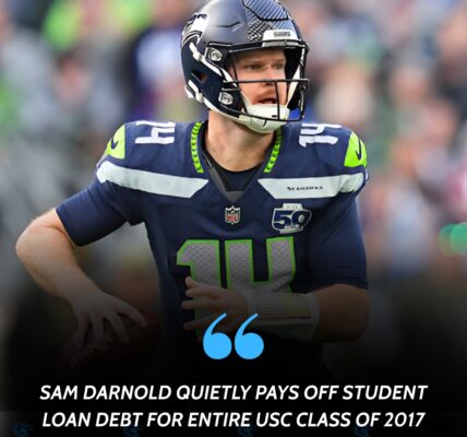 Sam Darnold’s Quiet Gift: The Gesture That Stunned USC’s Class of 2017