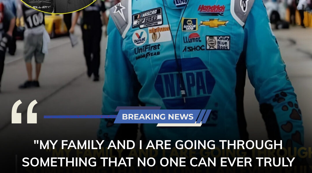 The entire racing world stood still as NASCAR driver Chase Elliott and his family made a devastating announcement that left fans of Hendrick Motorsports in tears and the nation in shock…