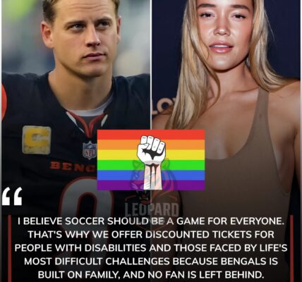 “A Quarterback’s Quiet Stand: Joe Burrow’s Emotional Support for NFL Pride Night”