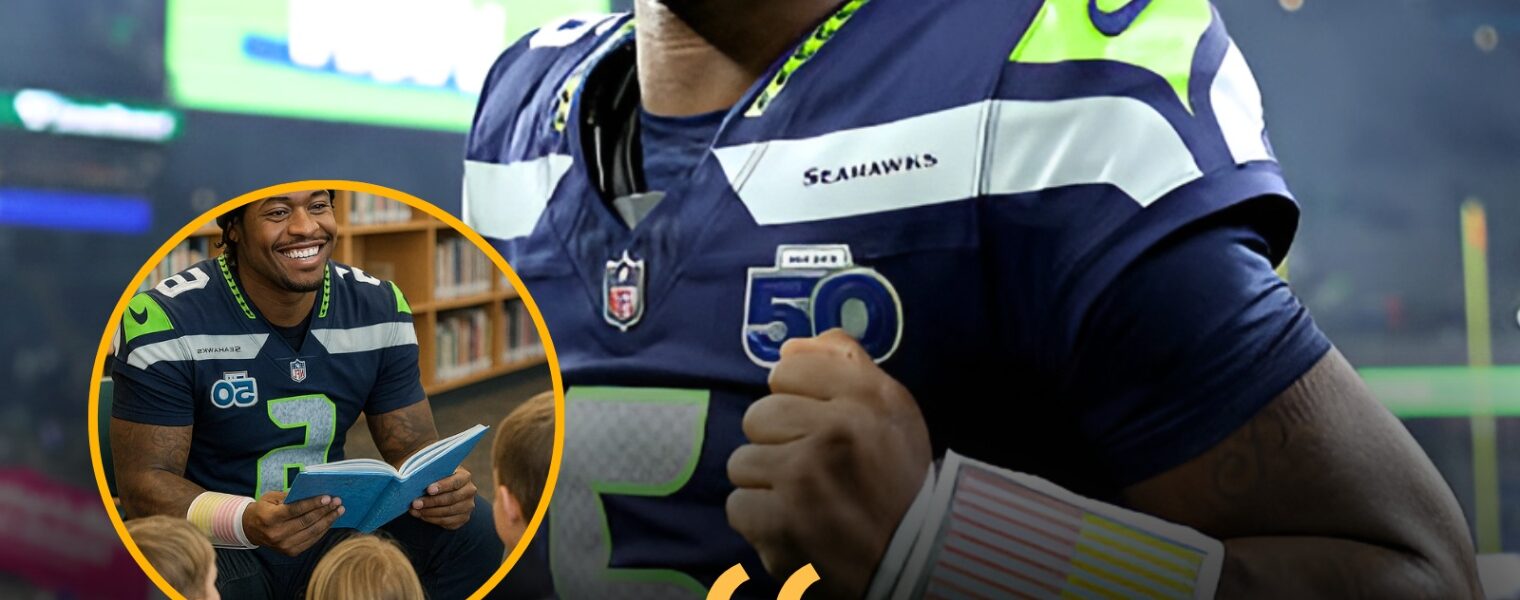 Jalen Milroe’s Quiet Revolution: When the Seahawks’ Quarterback Brought the Game to the Library