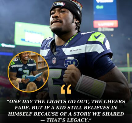 Jalen Milroe’s Quiet Revolution: When the Seahawks’ Quarterback Brought the Game to the Library